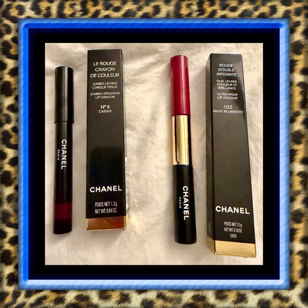 👑✅PRICE FIRM✅ Chanel Le Rouge Crayon de Couleur 2 Lipsticks Set